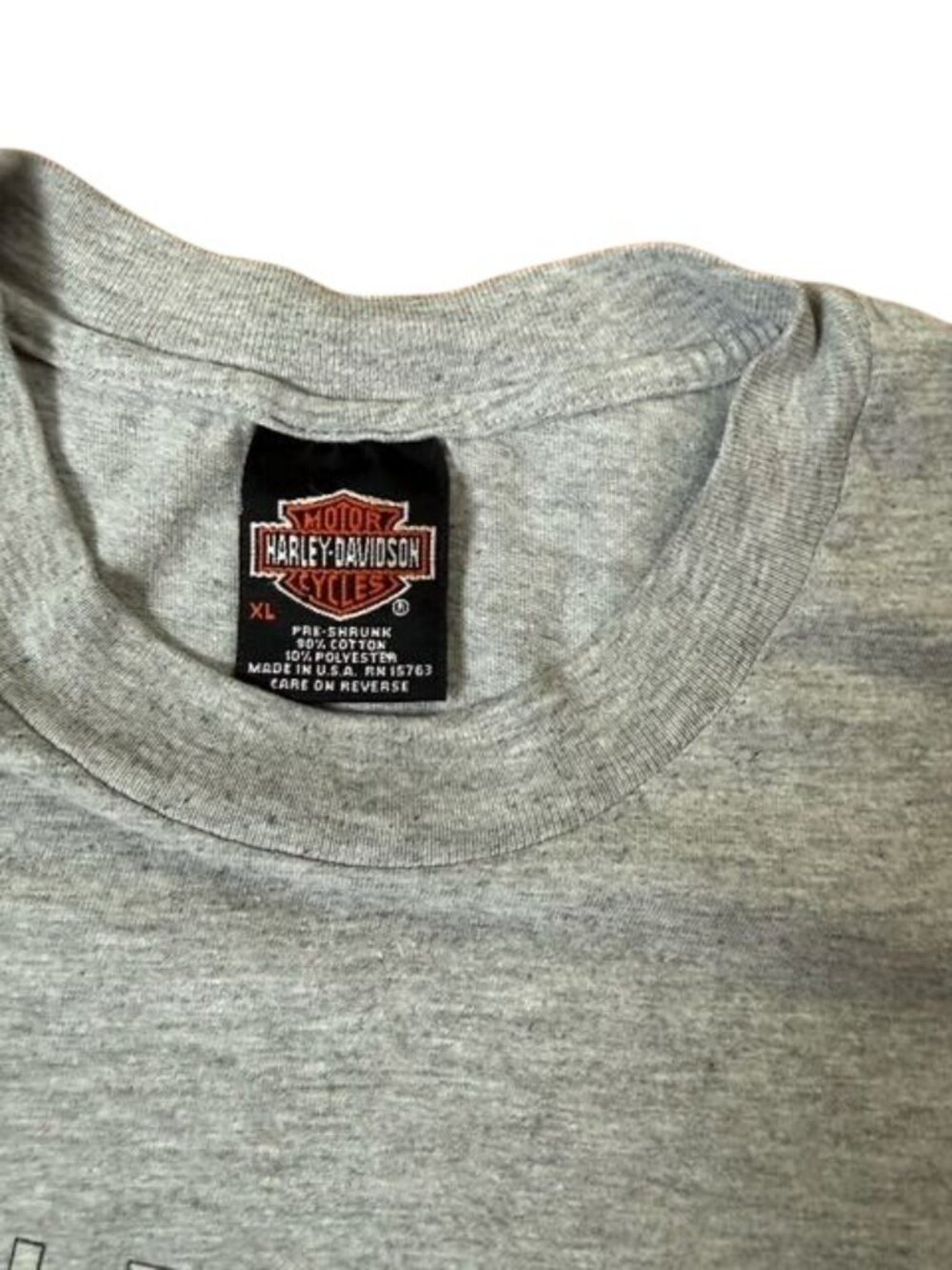 Harley-Davidson Placerville CA Hangtown Graphic T-Shirt XL Gray 100% Cotton - Picture 4 of 5
